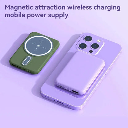 New Wireless Power Bank Ultra-Thin 50000Mah High Capacity Portable 22.5W Super Fast Charging for Iphone Samsung Huawei